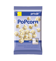 Popcorn MIKRO sós 100 g Privát FIX